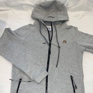 Choast Grey Zip up Sweater